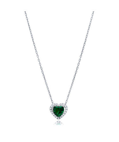 Zia Heart Charm Necklace