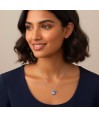 Zia Evil Eye Pendant Necklace