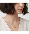 Zia Citrine Zircon Heart Charm Necklace Zia Citrine Zircon Heart Charm Necklace