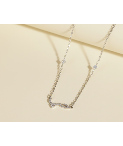 Zia Love Arabic Alphabet Necklace – Silver & Gold Plated