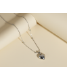 Zia Heart Charm Silver Necklace Zia Heart Charm Silver Necklace