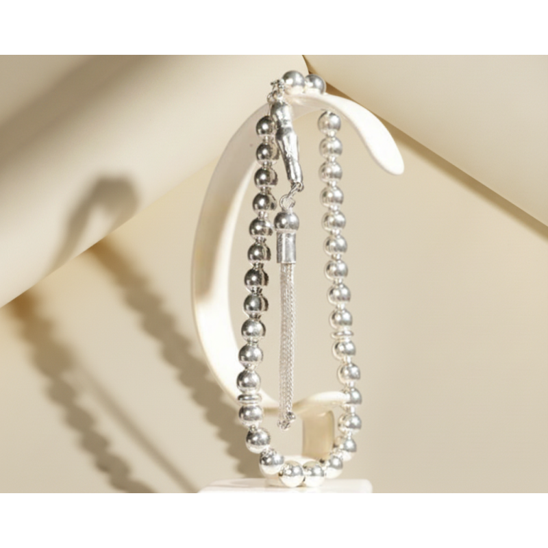 Zia 925 Silver Rosary (Misbaha) Zia 925 Silver Rosary (Misbaha)