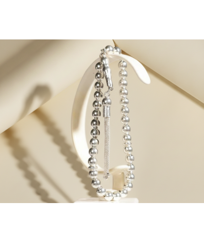 Zia 925 Silver Rosary (Misbaha) – Unisex Sterling Silver