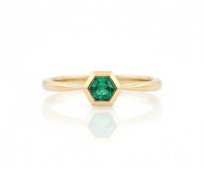 Plated Gold Ring Noor Collection