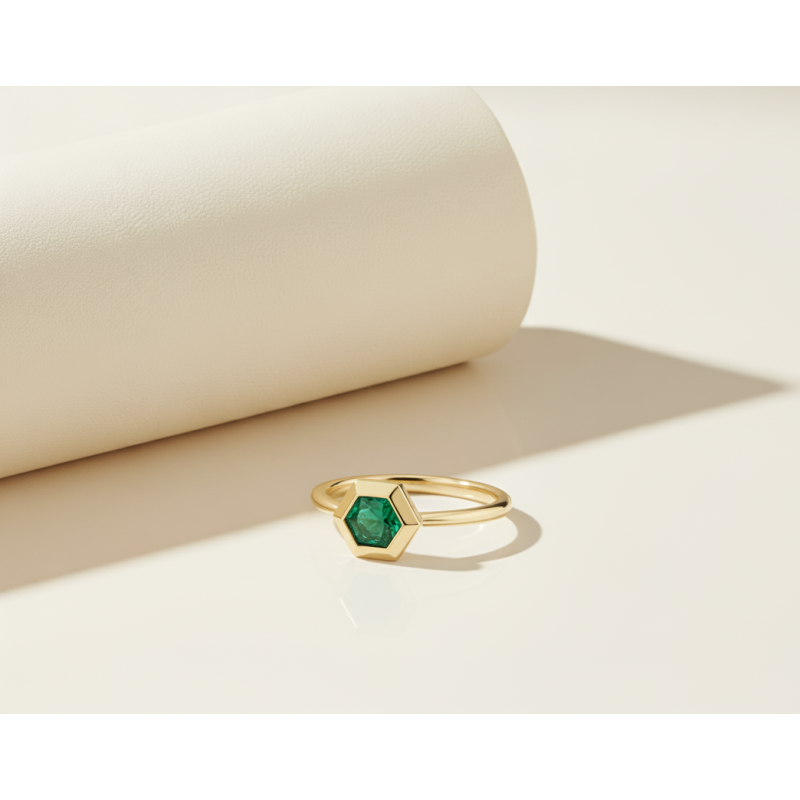 Plated Gold Ring Noor Collection Plated Gold Ring Noor Collection