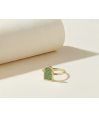 Arabian Night Malachite Arc Ring Arabian Night Malachite Arc Ring