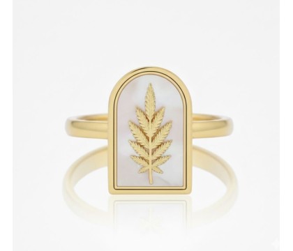 Arabian Night: Lunar Palm Ring