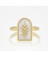 Arabian Night: Lunar Palm Ring