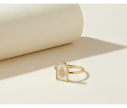Arabian Night Lunar Palm Ring | Zia Jewellery