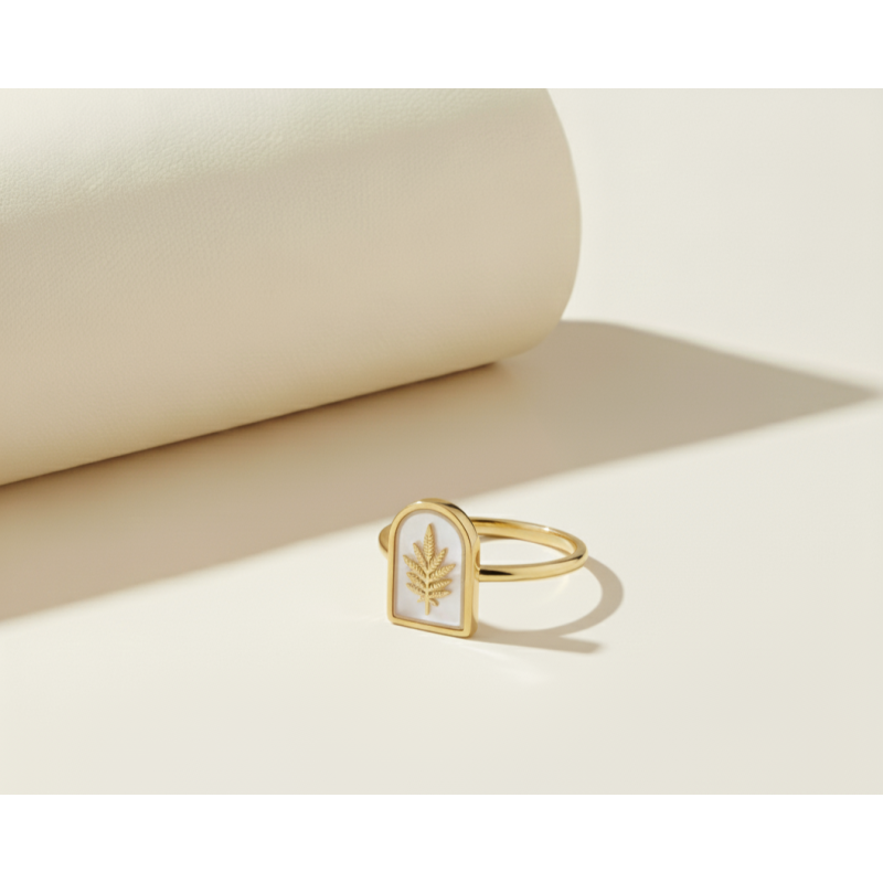 Arabian Night: Lunar Palm Ring