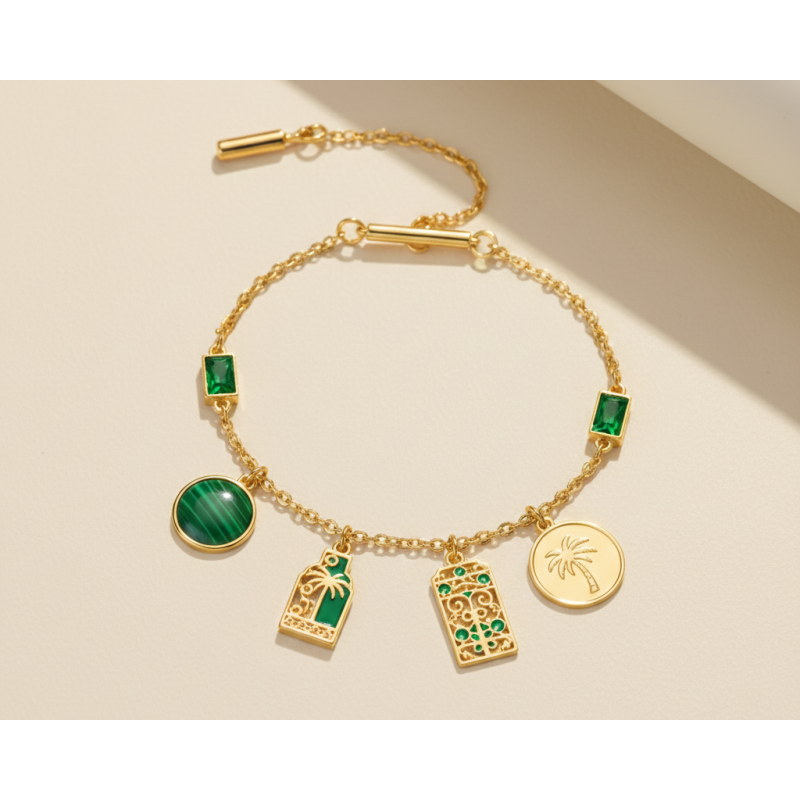 Arabian Night Souk Charm Bracelet