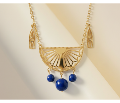 Shiras Celestial Arc Necklace | Zia Jewellery
