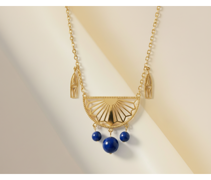 Shiras Celestial Arc Necklace | Zia Jewellery
