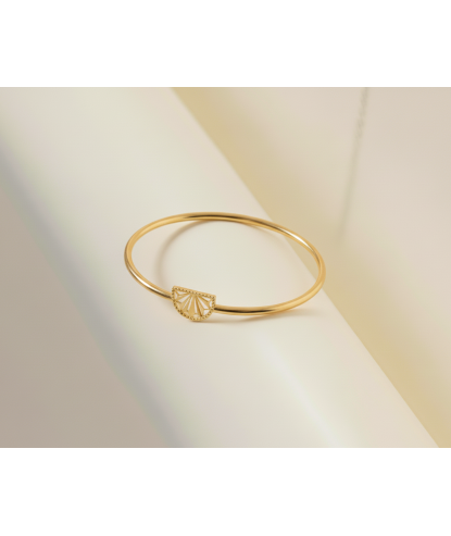 Shiras Gilded Horizon Bangle | Zia Jewellery