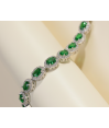 Zia Emerald CZ Stone Tennis Bracelet Zia Emerald CZ Stone Tennis Bracelet