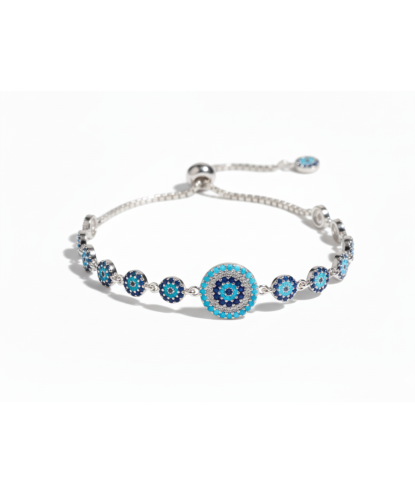 Zia Blue Evil Eye Bracelet