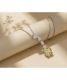 Zia Solely  Yellow CZ Y Necklace